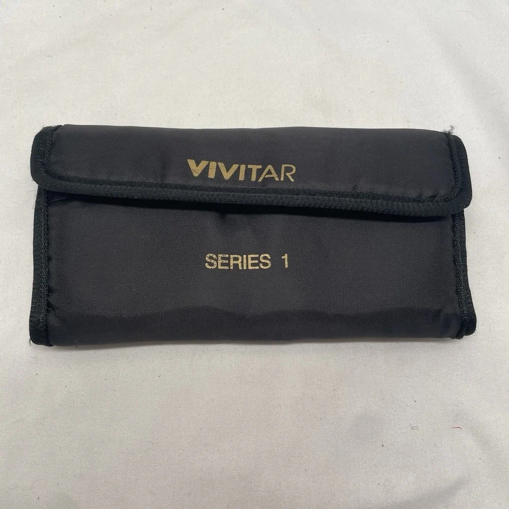 Vivitar Close-Up Macro Lenses Filters 58mm Series 1 Four Piece with Case
